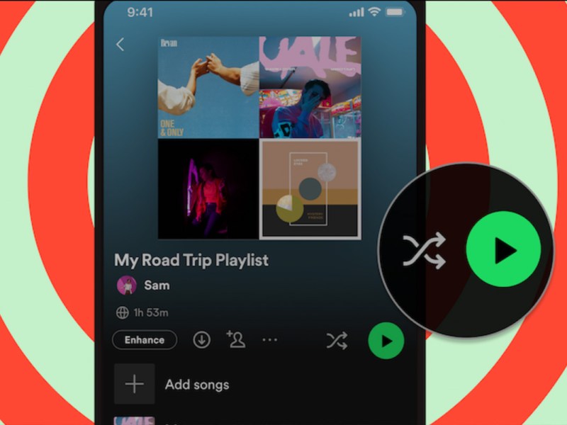 Die neuen Spotify-Button im Detail