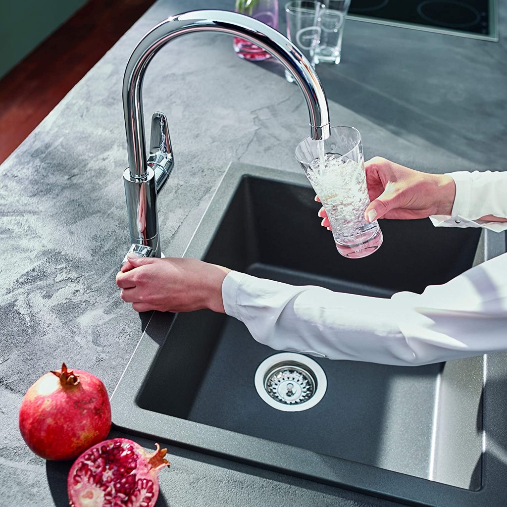 Trinkwasserfilter-Systeme: Gefiltertes Wasser aus GROHE-Armatur