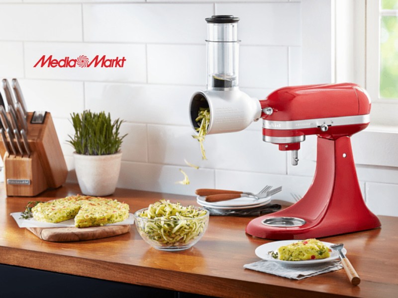 KitchenAid-Artisan-Angebot: Küchenmaschine und Gemüseschneider