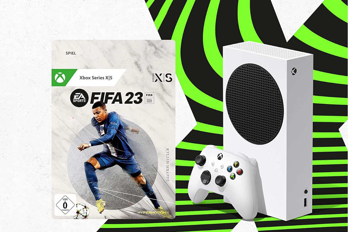 Xbox Series S mit FIFA 23 Download