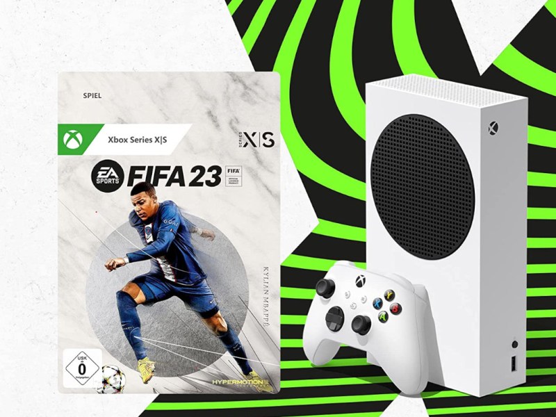 Xbox Series S mit FIFA 23 Download