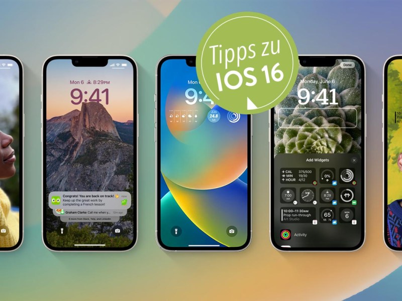 iOS 16 für iPhones: Alle neuen Funktionen, die besten Tipps