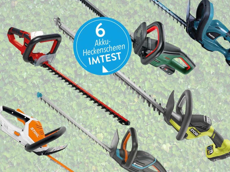 6 Akku-Heckenscheren im Test: So schneiden die Top-Marken ab