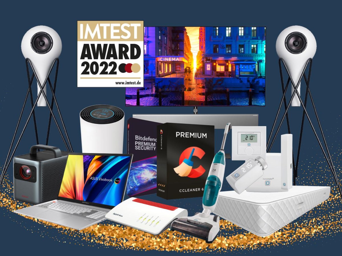 Abstimmung beendet: IMTEST Award 2022 – die besten Produkte des Jahres