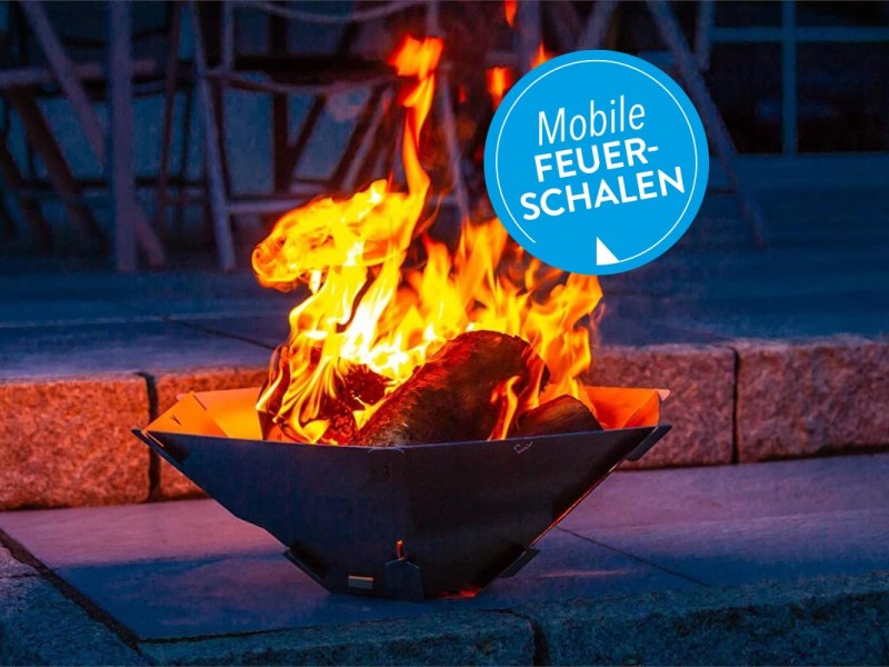 Lagerfeuer-Romantik beim Camping: Die 10 besten mobilen Feuerschalen