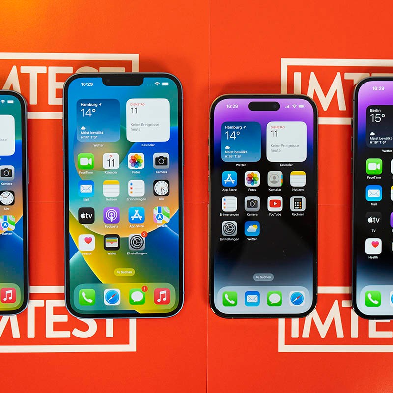 Apple iPhone 14, 14 Plus, 14 Pro und 14 Max im Test: Die Rekordbrecher