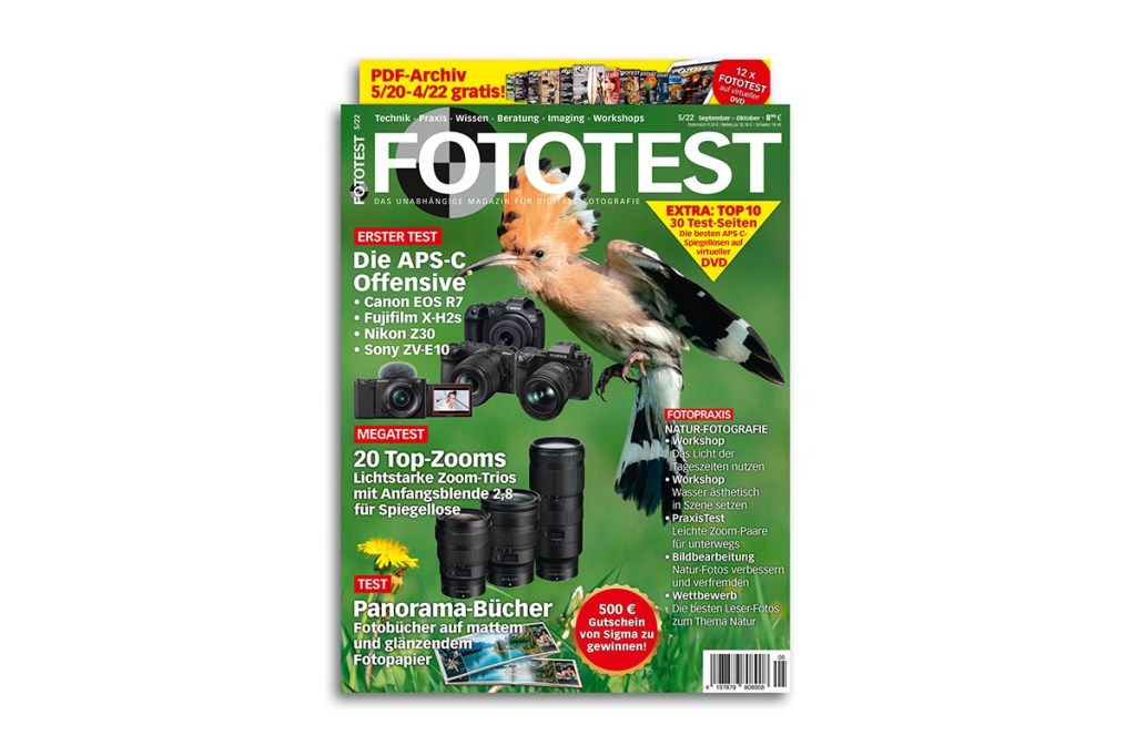 Das Cover der aktuellen Ausgabe der FOTOTEST