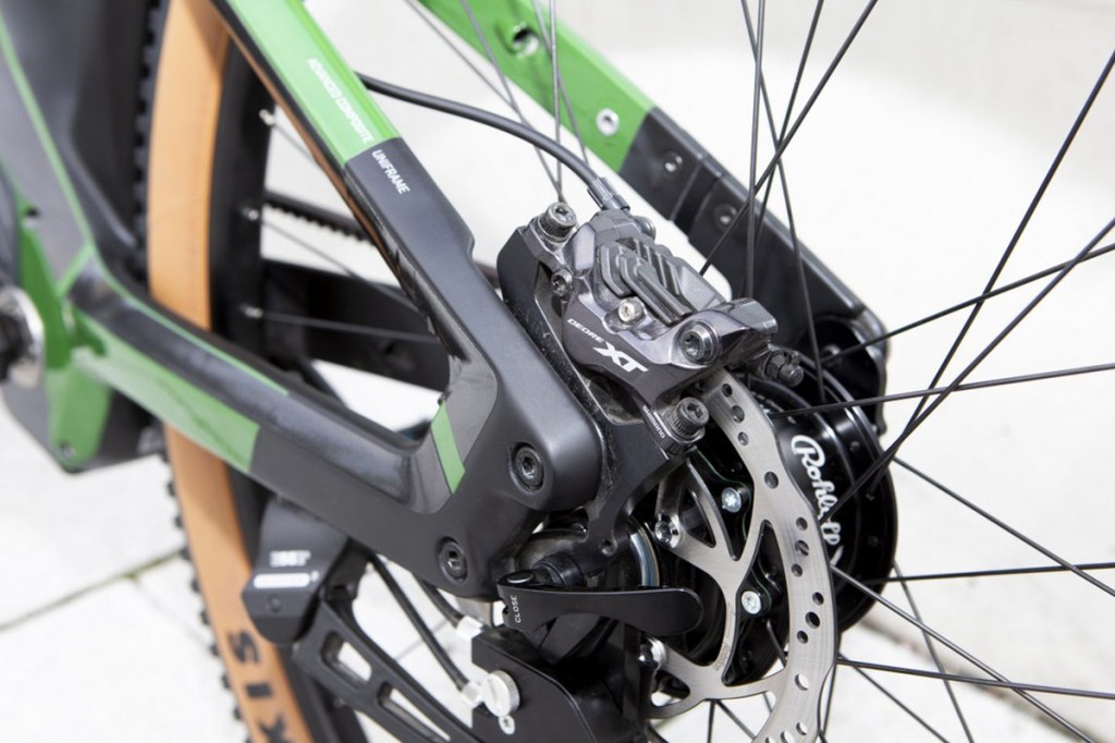 Buddy Bike E-Bike sX1 Detail Scheibenbremse