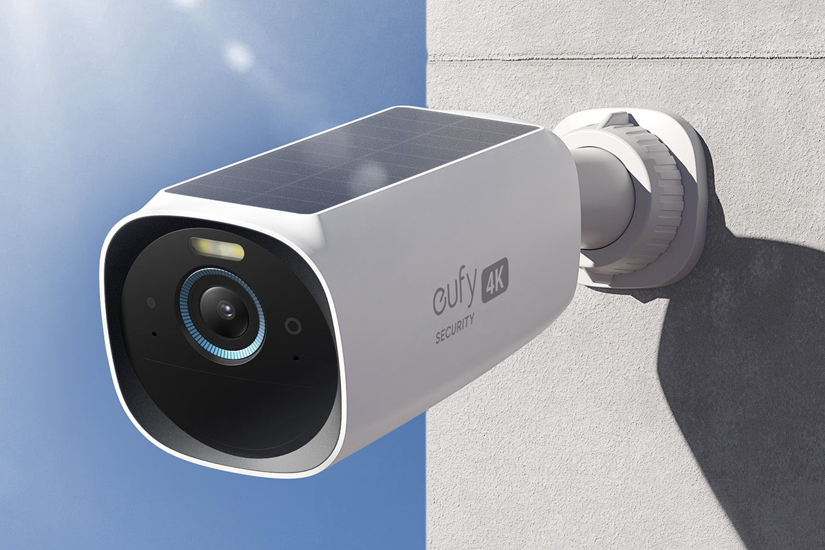 Ein Produktbild der Security Cam 3 von Eufy.