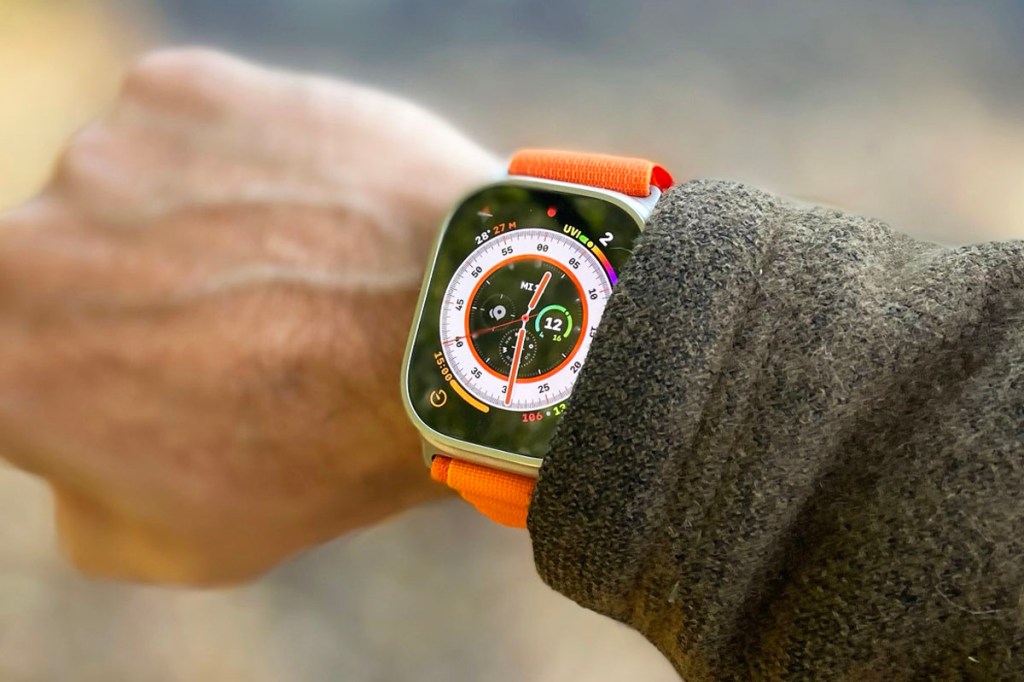 Apple Watch Ultra am Arm