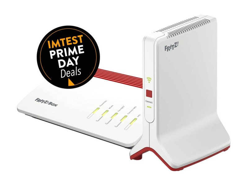 Fritzbox WLAN-Router und Repeater am Prime Day