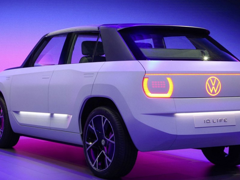 Studie eines Volkswagen E-Autos