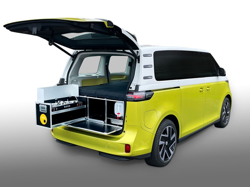 Volkswagen ID. Buzz mit Campingbox BusBox-4 von Ququq