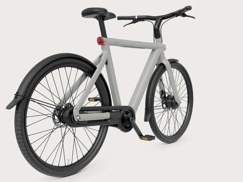 E-Bike VanMoof S5 Productshot von hinten