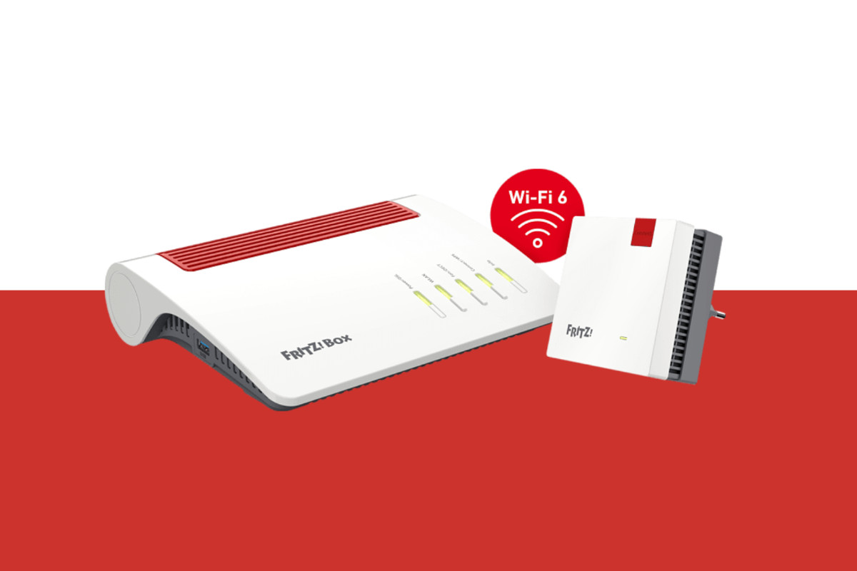 AVM Fritz!Box 7590 AX WLANRouter und Repeater im Angebot IMTEST