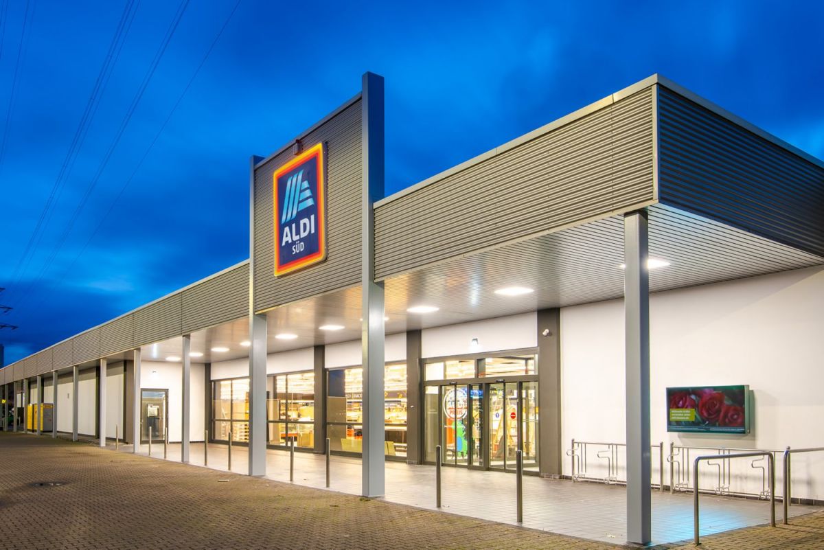 Aldi Süd Filiale von außen