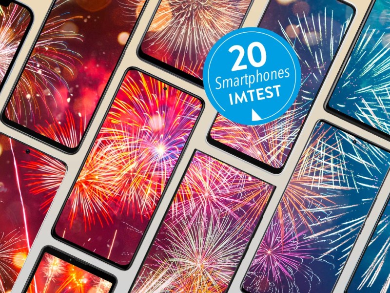 20 smartphones in the test: from 200 to 2,000 euros