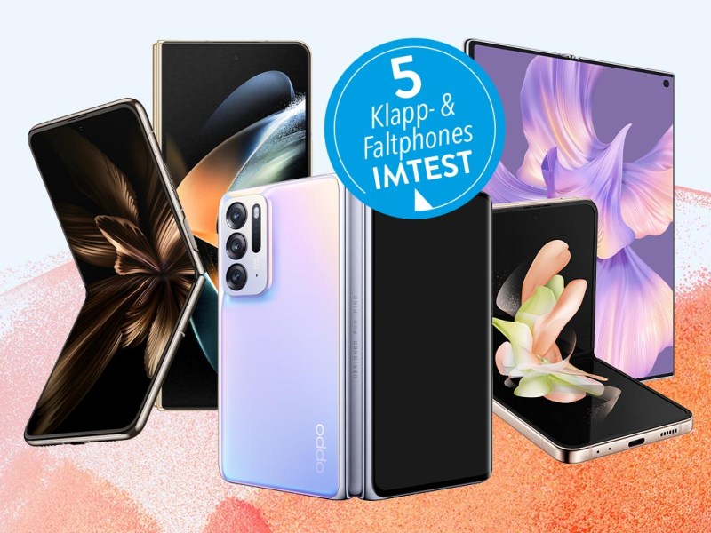 5 Klapp- und Falt-Smartphones im Test: Handys von Samsung & Co.