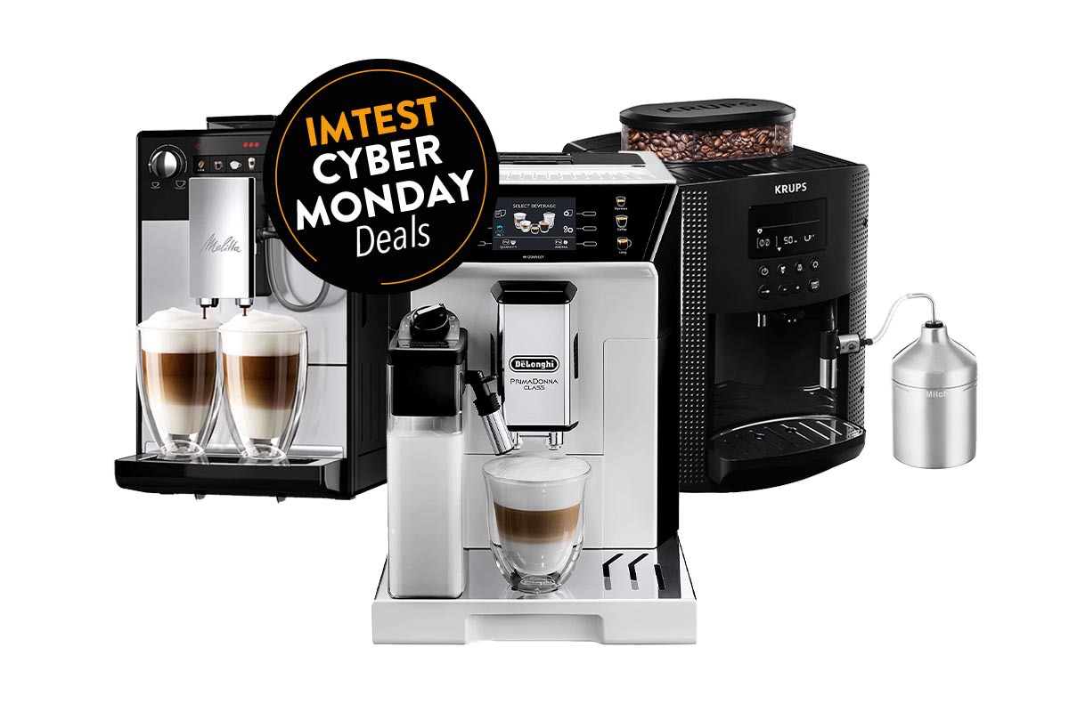 Productshots von Kaffeevollautomaten am Black Friday.