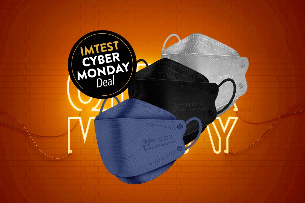 Productshot von den FFP2-Masken am Cyber Monday.