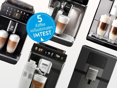 5 Kaffeevollautomaten im Test: Ist teuer besser?
