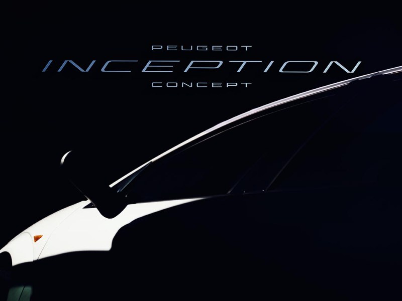 Silhouette eines Wagens