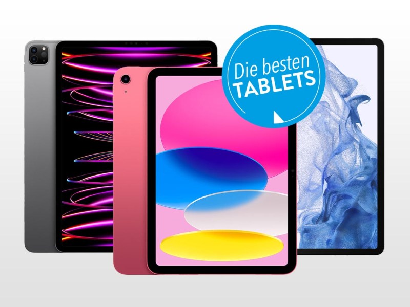 Die 11 besten Tablets im Test: Besser als Notebooks?