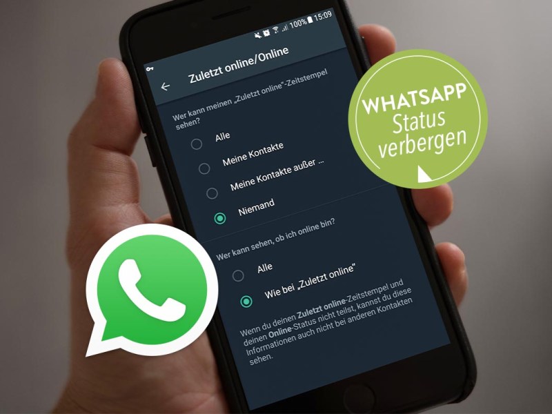 WhatsApp: So verbergen Sie Ihren Online-Status