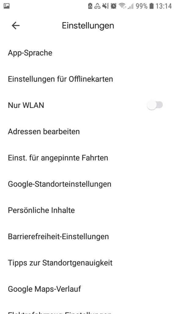 Aktivieren von Barrierefreie Orte auf Google Maps