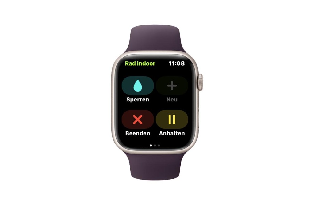 Apple Watch Training beenden