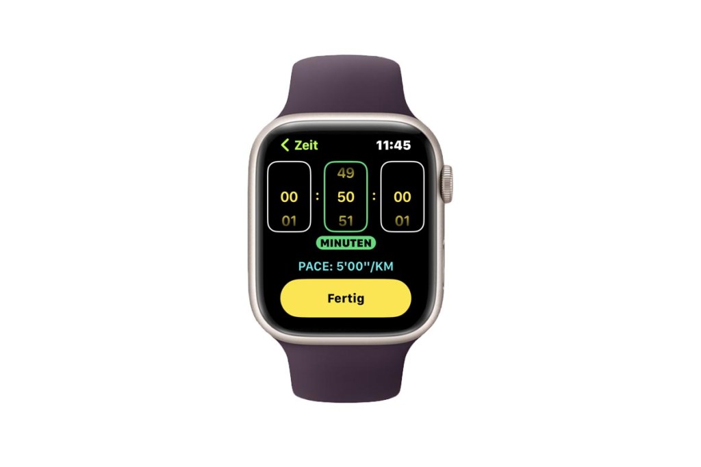 Apple Watch Pacer