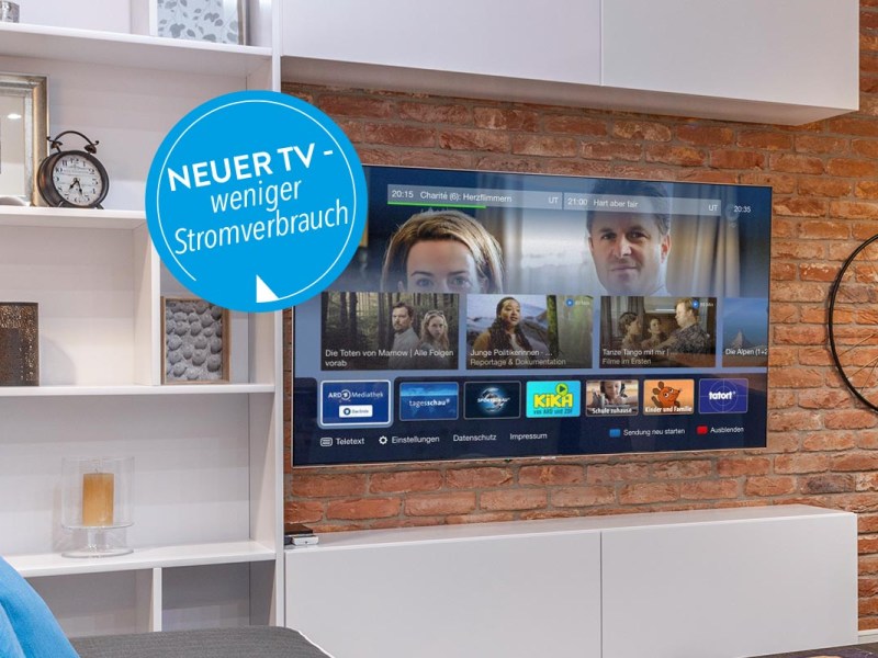 Stromverbrauch bei Fernsehern: Wer beim Kauf darauf achtet, spart