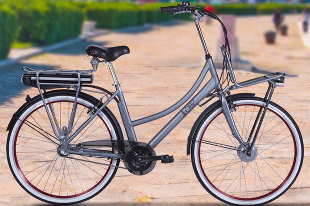 City-E-Bike von Llobe im Park