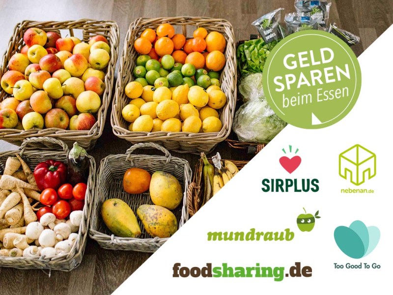 Lebensmittel: Geld sparen mit diesen Apps und Initiativen