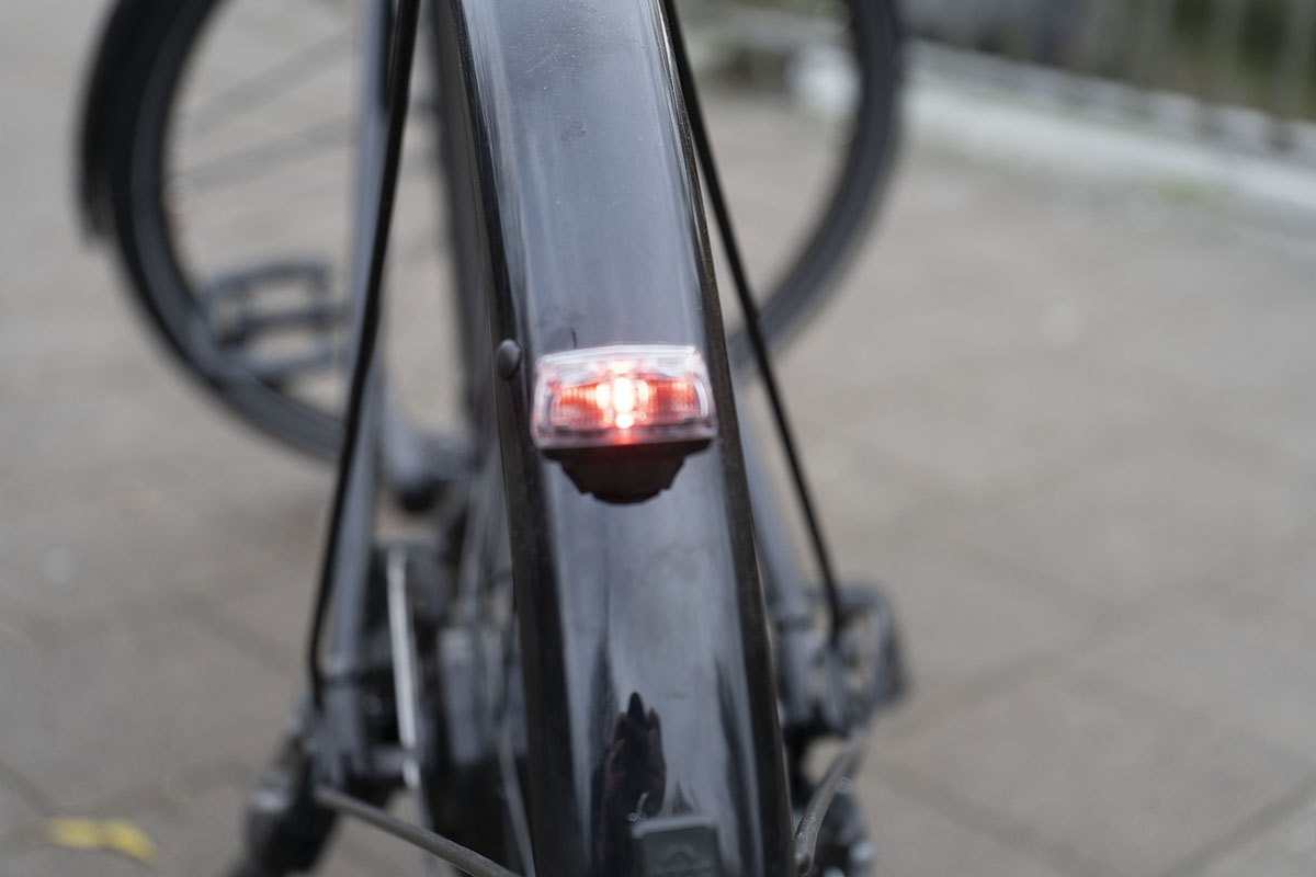 Detailansicht Rücklicht beim E-Bike Diamant 365.