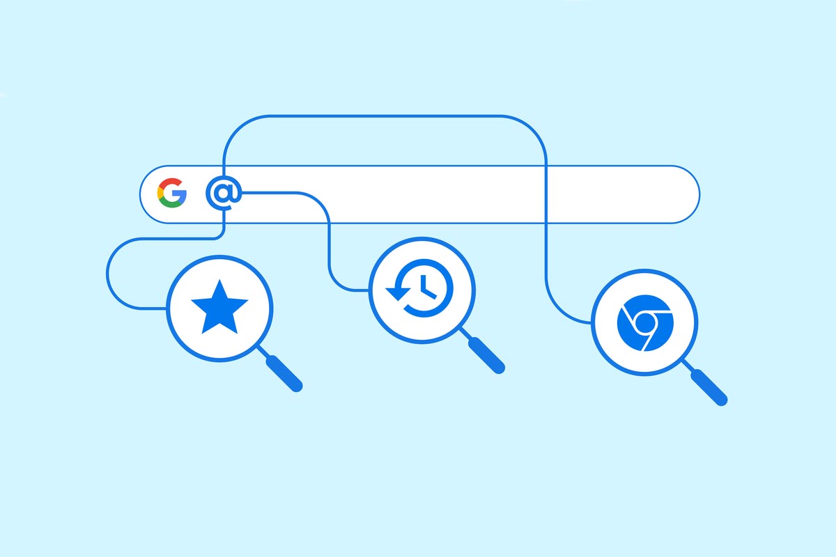 Google Symbole um Suchzeile