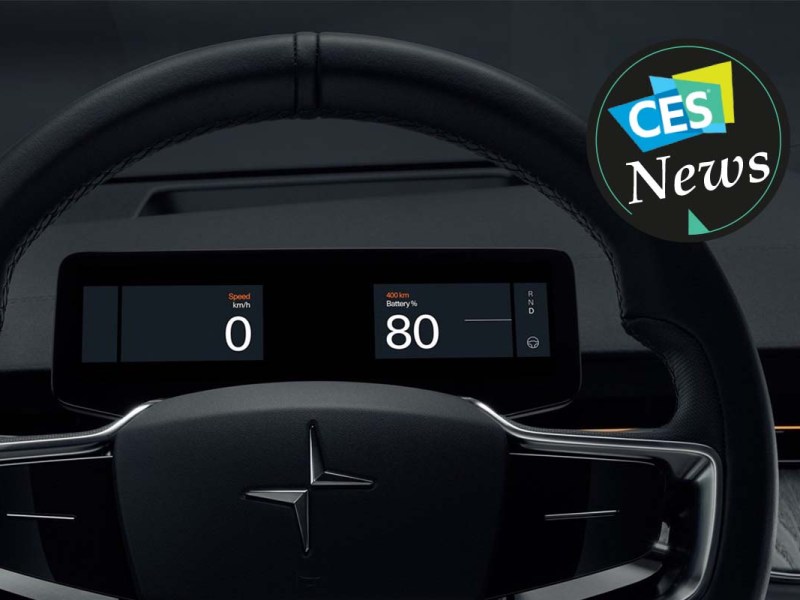 CES 2023: Polestar 3 mit Fahrer-Überwachungssystem