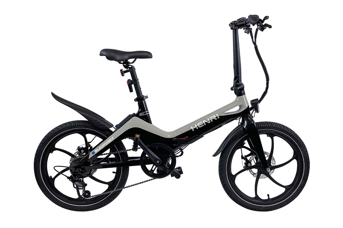 Productshot E-Faltbike Blaupunkt Henri