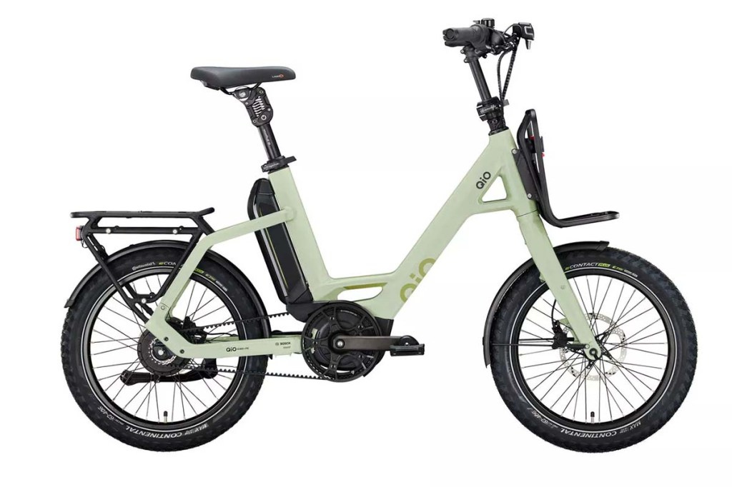 Kompaktes E-Cargo-Bike Qio Eins+ P-E
