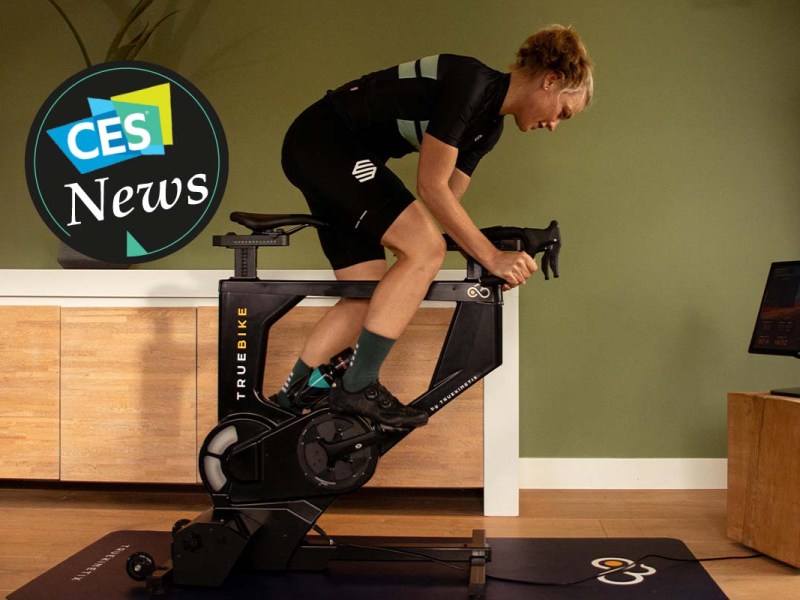 CES 2023: TrueKinetix zeigt smarte Fahrrad-Trainingsgeräte
