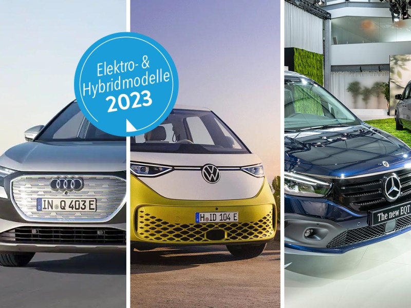 E-Autos 2023: Alle E- & Hybrid-Neuheiten im Überblick