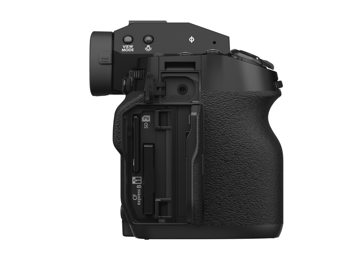 Fujifilm X-H2 Kamera von der Seite