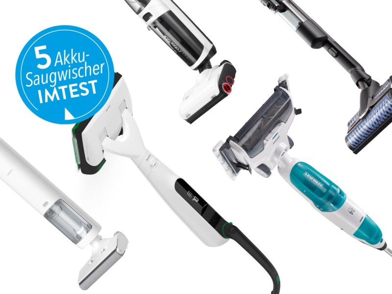 5 Akku-Saugwischer im Test: Große Unterschiede bei den Marken