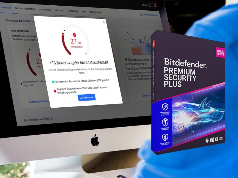 Bitdefender Premium Security Plus: Top-Virenschutz  jetzt zum Vorteilspreis sichern