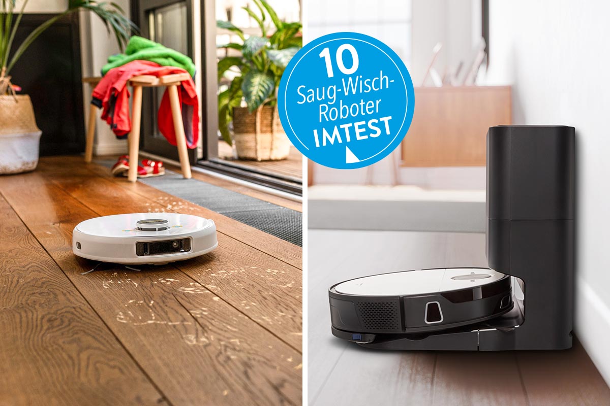 10 SaugWischRoboter im Test Die Besten zum Frühjahrsputz IMTEST
