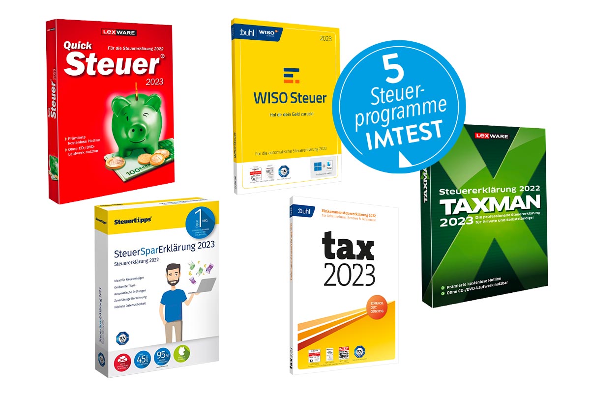 Steuersoftware 2023 Mit diesem Programm gelingt die Steuererklärung