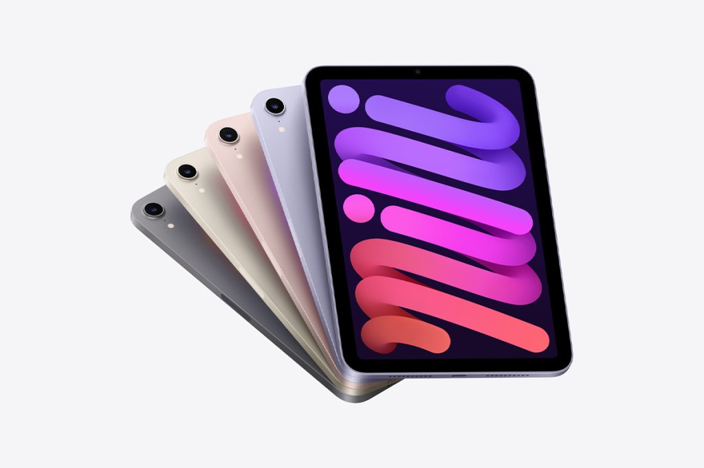 Das iPad Mini 6 und seine verschiedenen Farbvarianten.