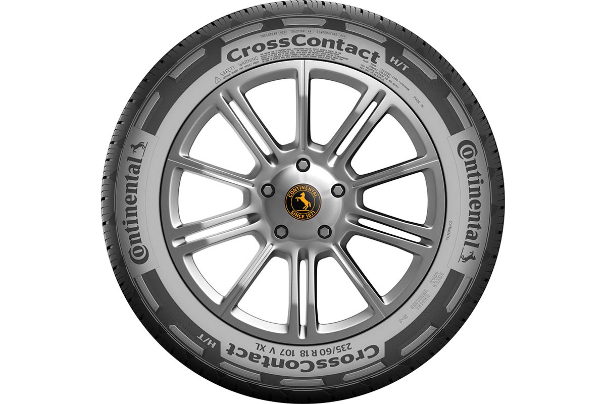 Reifen Continental CrossContakt H/T von der Seite, Productshot