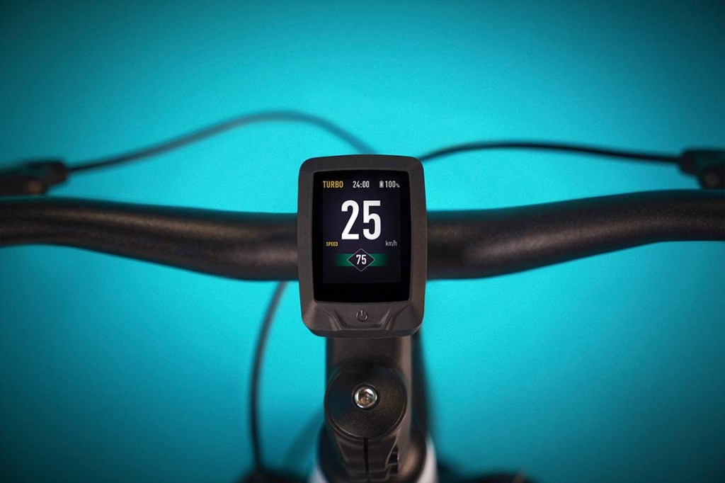 Closeaufnahme Display Productshot E-Bike Turbo Teno X