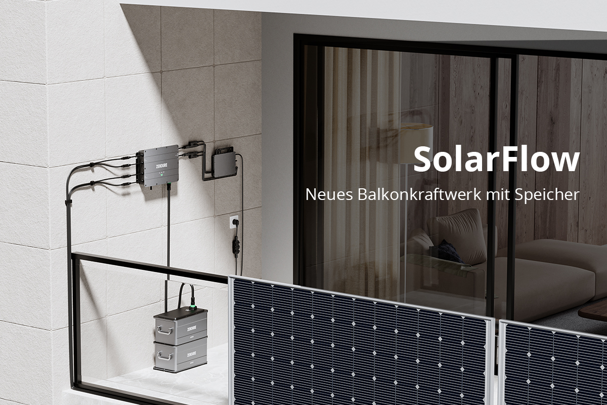 Zendure SolarFlow: intelligenter Solarspeicher für